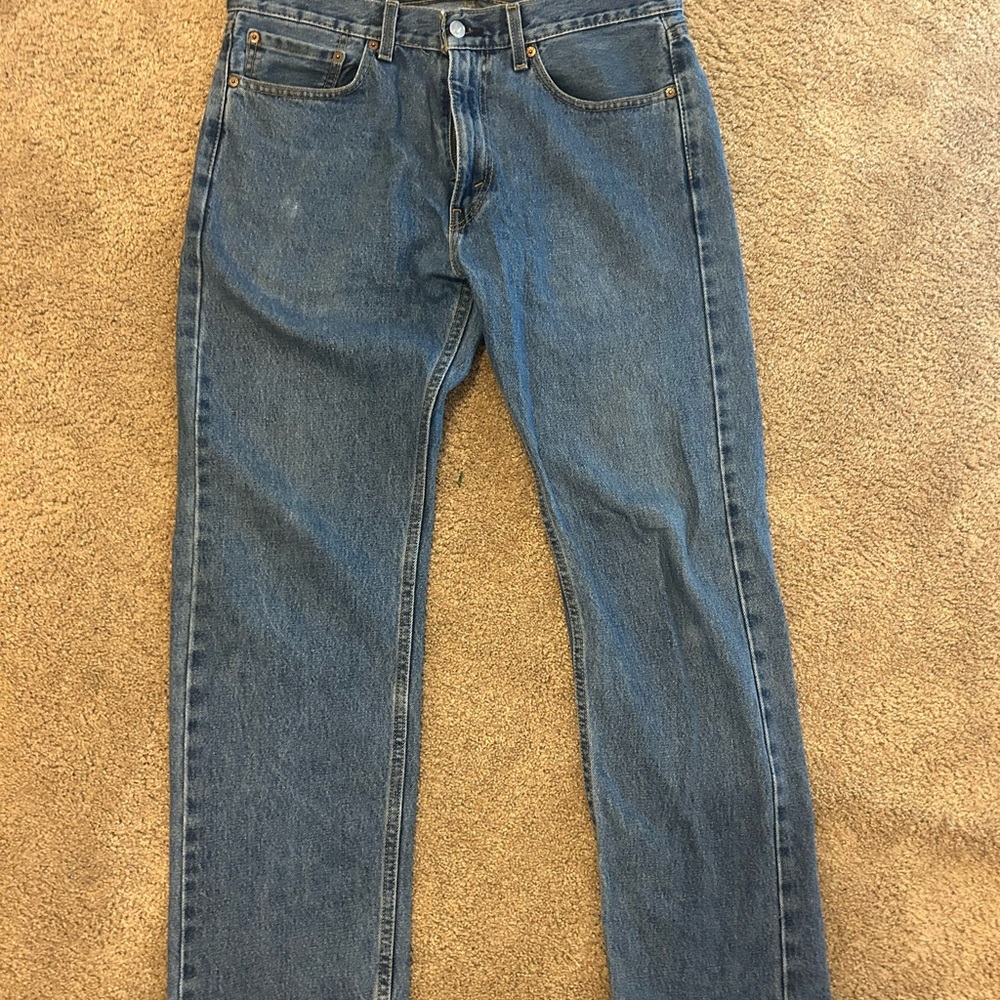 Levi's Men's Straight Blue Jeans